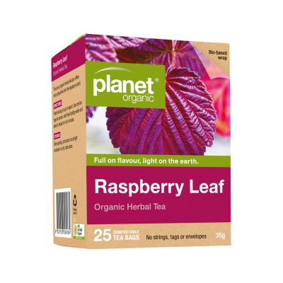 Planet Organic Organic Herbal Tea Raspberry Leaf x 25 Tea Bags
